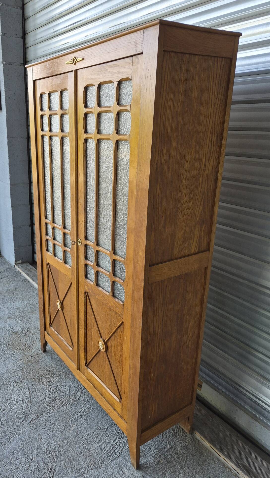Art Deco wardrobe / bookshelf