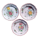 Set of 3 Roullet Roneleau Angoulême soup plates