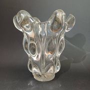 "Giraffe" vase in crystal, 1950