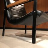 Rare Las Vegas armchair, designed by Pierre Guariche for Meurop