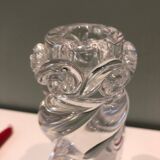 Pair of Baccarat Aladin crystal candlesticks
