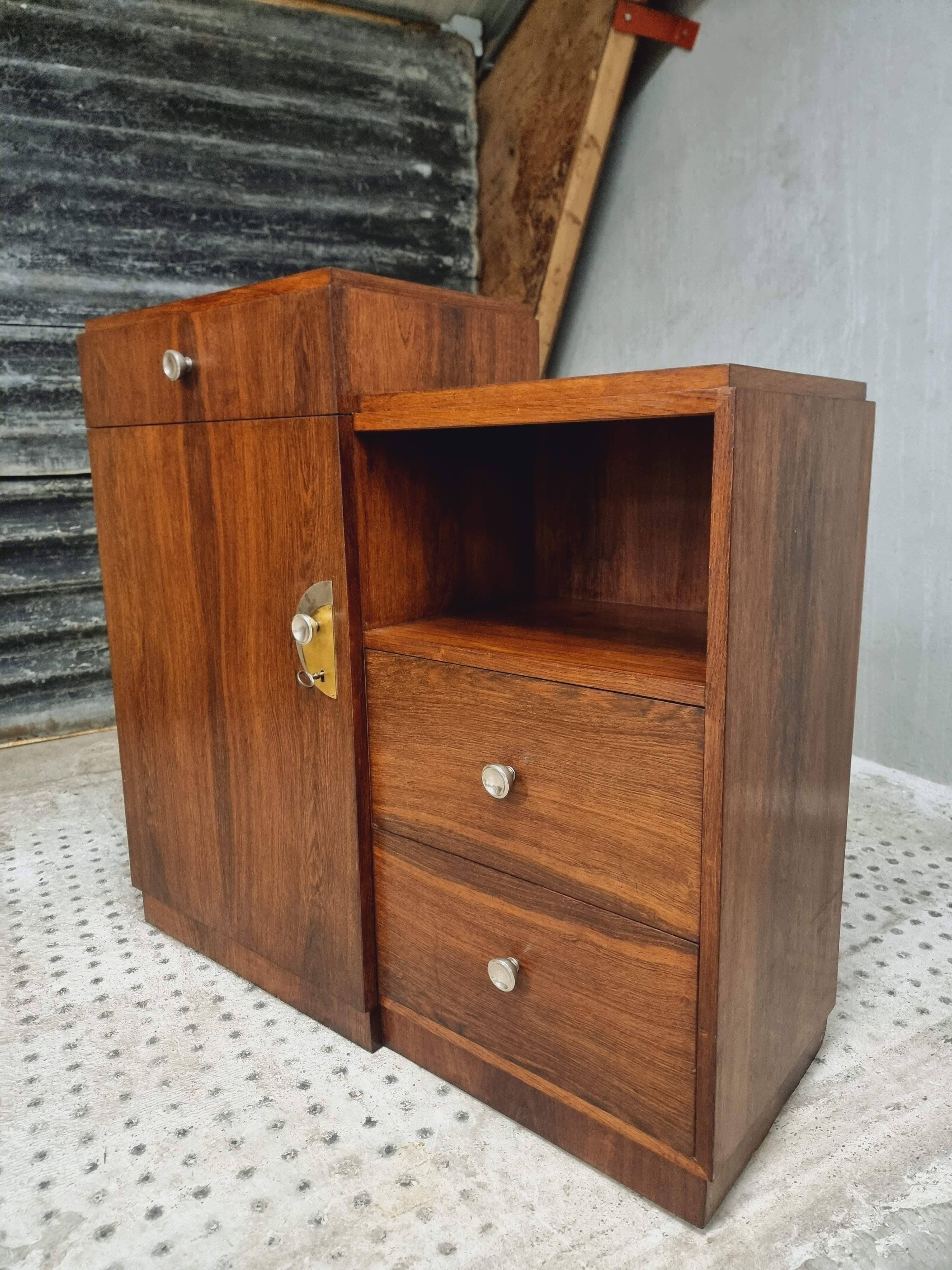 Art Deco sideboard dresser French chest of drawers rosewood