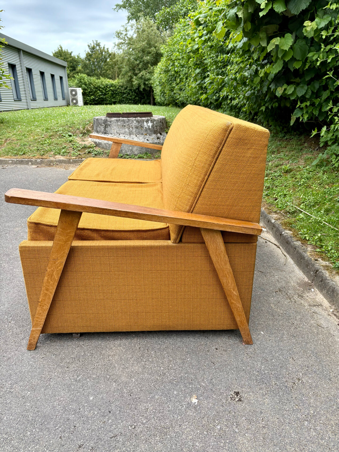 Canapé convertible vintage années 60/70