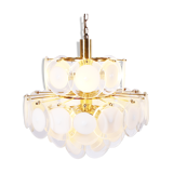 Murano white chandelier, Italy