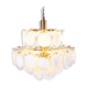 Murano white chandelier, Italy