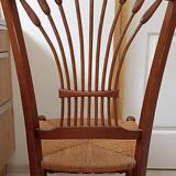 Rustic chair “Gerbe” model