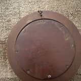 Porcelain biscuit medallion