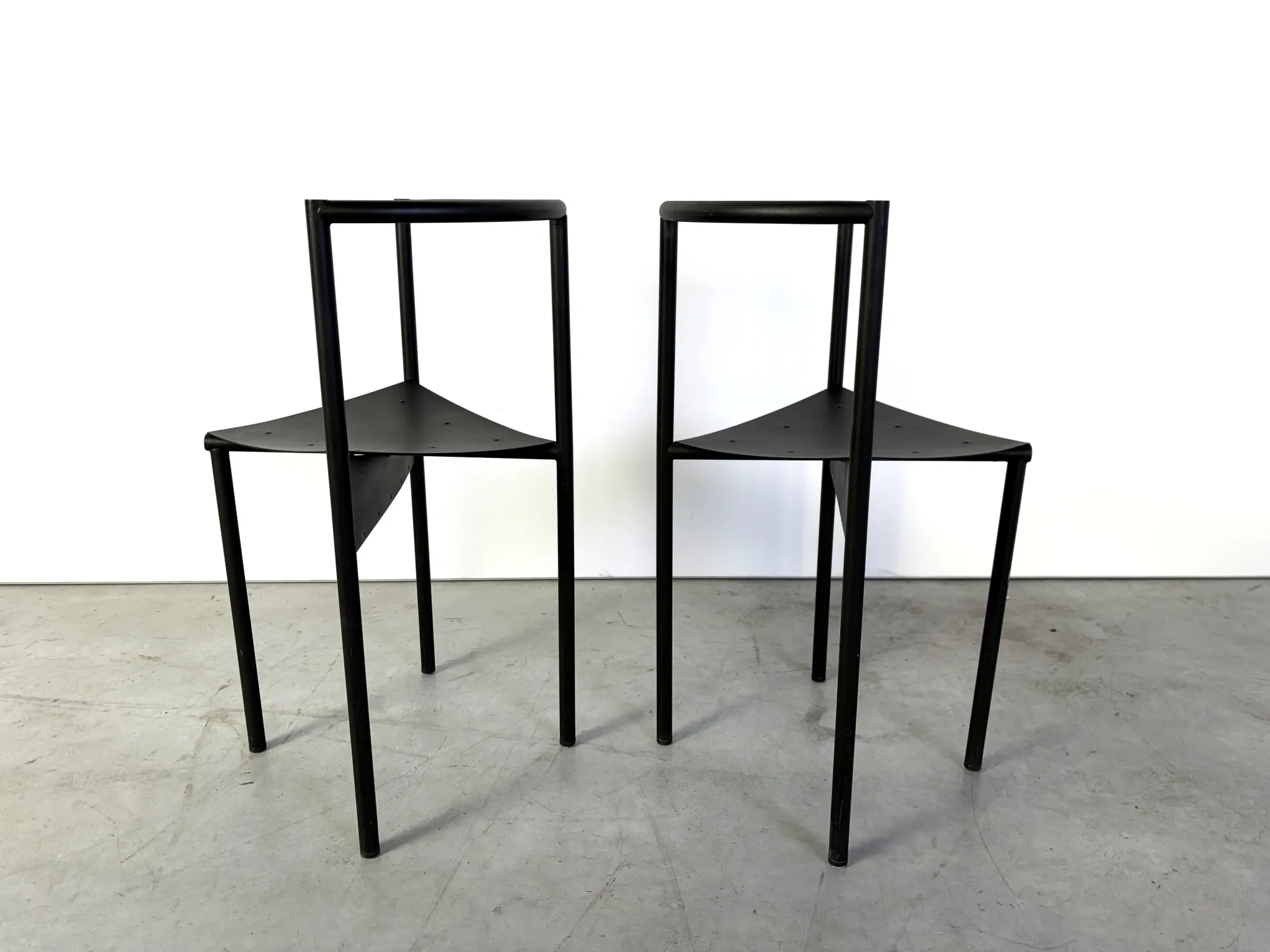 Pair of Wendy Wright chairs by Philippe Starck, 1986