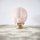 Pink Clichy glass lamp