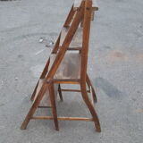 Wooden stepladder library