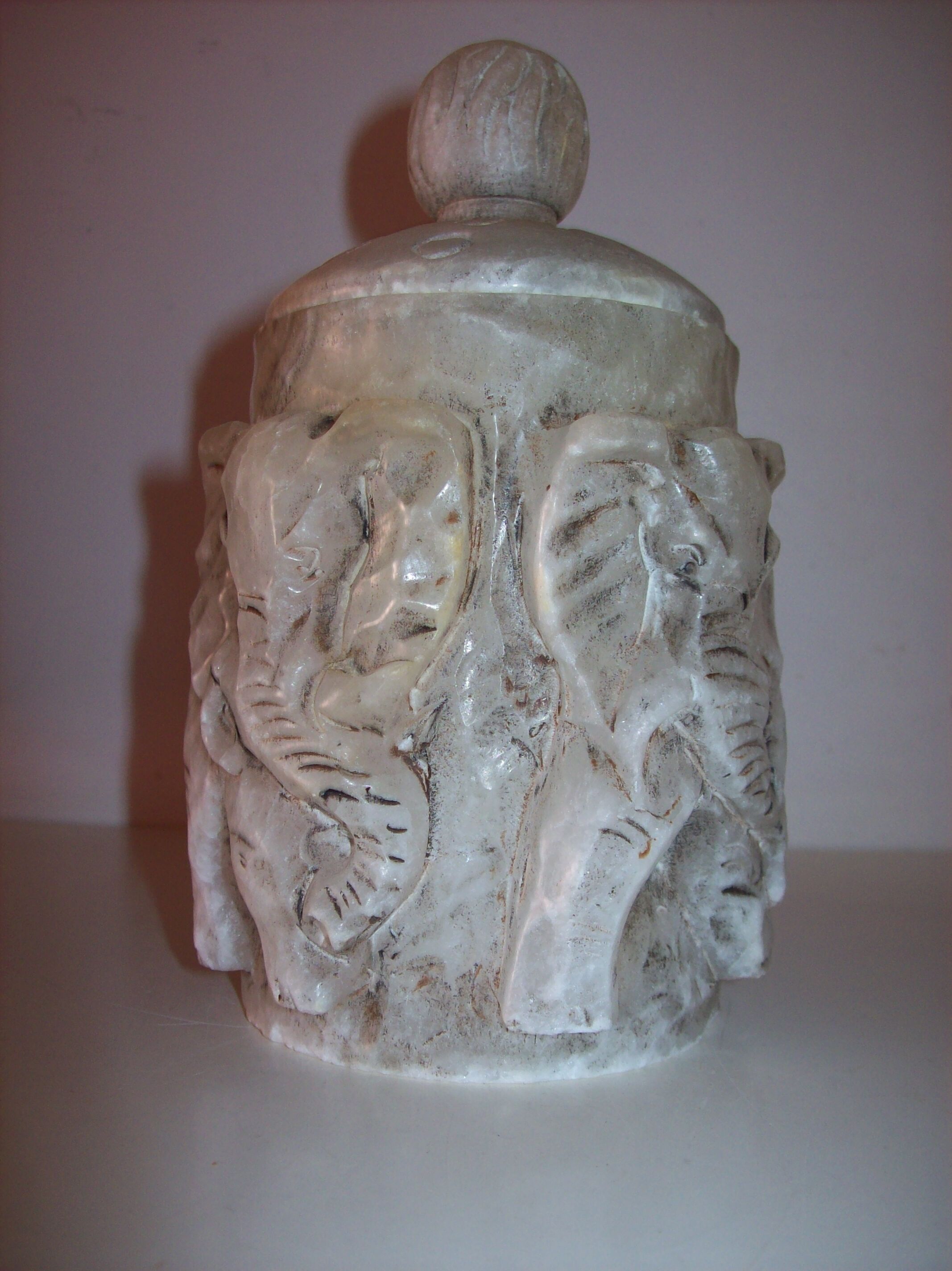 Alabaster pot