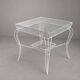 Wrought iron garden dining set, Italy 1960