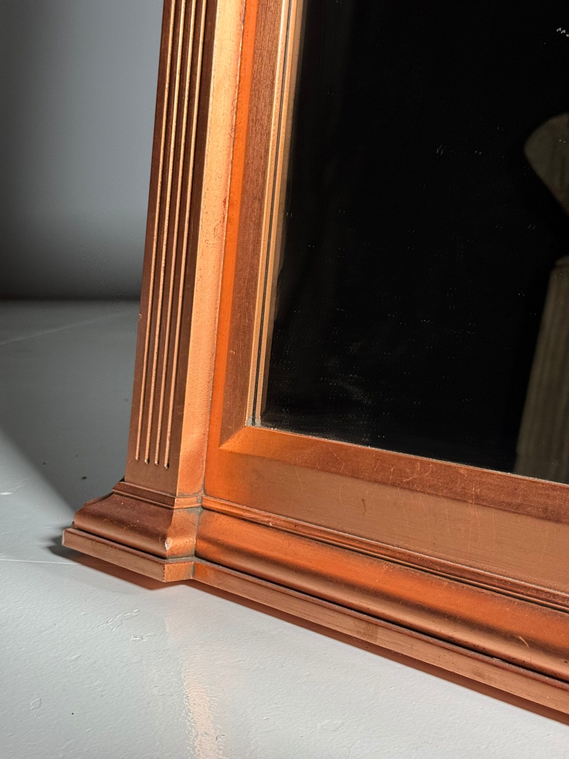 Neoclassical mirror copper colour