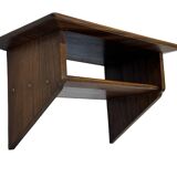 Vintage Danish rosewood wall shelf open floating shelf 60s design