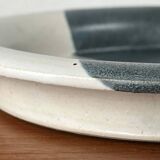 Vintage Danish pottery bowl by Aage Würtz, 1970s.