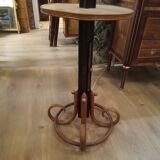 Lampadaire en bois cintré