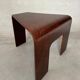 Vintage 'bentwood' side table Ekornes 1990s