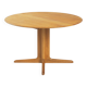 Table à manger ovale extensible en teck de la marque danoise Dyrlund, années 1970.