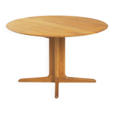 Extendable Oval Teak Dining Table by Danish Brand Dyrlund, 1970s