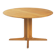 Table à manger ovale extensible en teck de la marque danoise Dyrlund, années 1970.