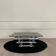 Table basse tubulaire, verre et acier, Italie 1970