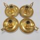 Set of 4 candle holders