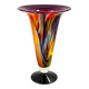 Multilayer blown glass cone vase 1960 - vintage retro Murano Schn