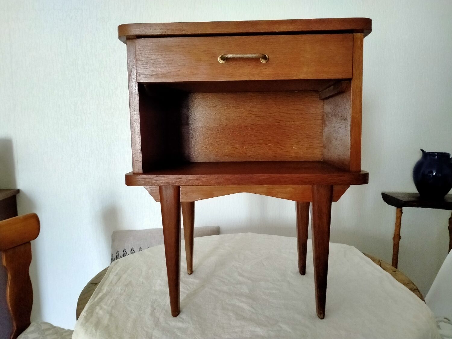 Vintage bedside table