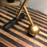 Table lamp black gold