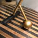 Table lamp black gold