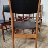 6 teak chairs from the 70s