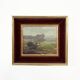 Painting “Countryside Landscape”, oil on hardboard, signed.