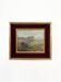 Painting “Countryside Landscape”, oil on hardboard, signed.