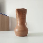 Vintage stoneware jug Digoin free form