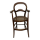 antique caned high chair for children