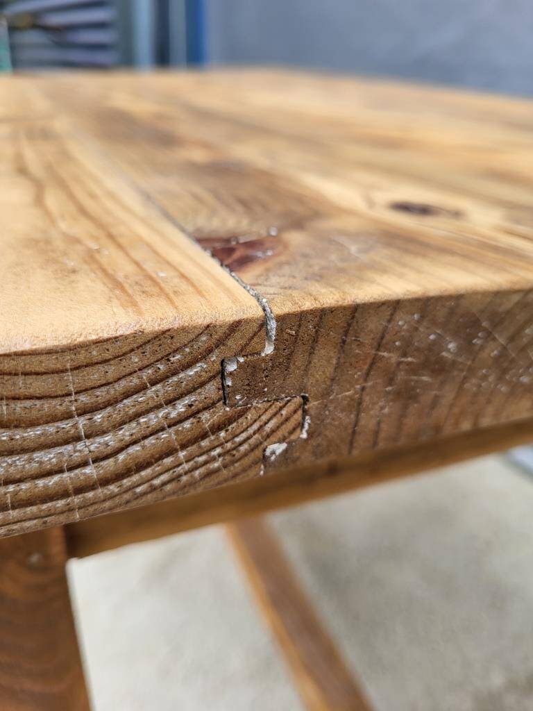 Pine farm table 130x69