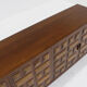 Vintage Spanish brutalist sideboard credenza