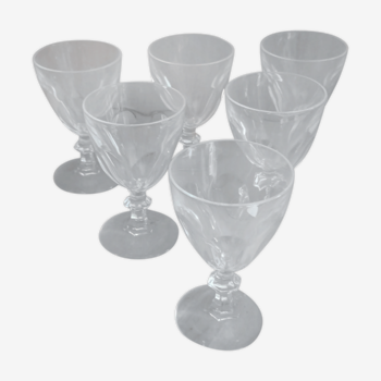 Verres à vin cristal