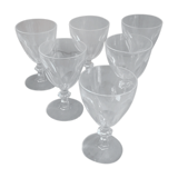 Crystal wine glasses