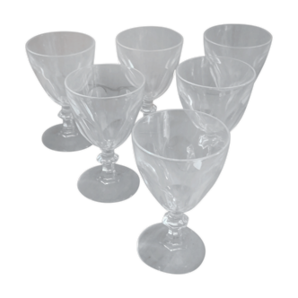 Verres à vin cristal