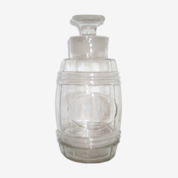 Bubble glass jar