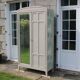 Vintage upholstered Parisian wardrobe