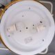 Italian Brass Flush Mount ceiling lamp 1970s