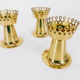 3 Hans-Agne Jakobsson L159 candlesticks - 1960
