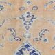 10x13 Blue & Light Orange Classic Antique Vintage Rug, 291x406Cm