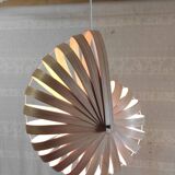 Designer wooden pendant light "Nautilus" model - 2000s