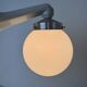 Pair of vintage opaline wall sconces