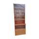 Bibliothèque meuble de rangement vitrée