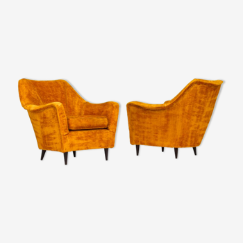 Set of 2 armchairs Italy 1950