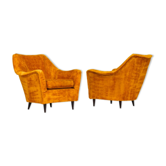 Set of 2 armchairs Italy 1950